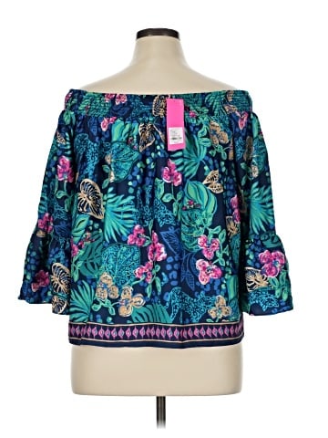 Lilly Pulitzer 3/4 Sleeve Blouse (view 2)