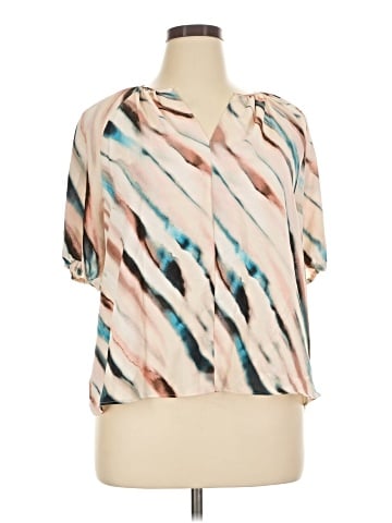 Simply Vera Vera Wang Short Sleeve Blouse (view 1)