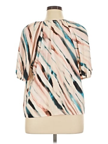 Simply Vera Vera Wang Short Sleeve Blouse (view 2)