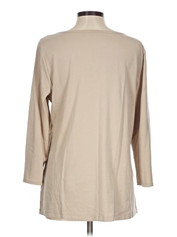 Susan Graver Long Sleeve Top (view 2)