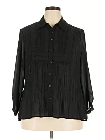 New Directions 3/4 Sleeve Blouse (view 1)