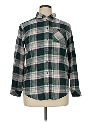 Market and Spruce Long Sleeve Button-Down Shirt (view 1)
