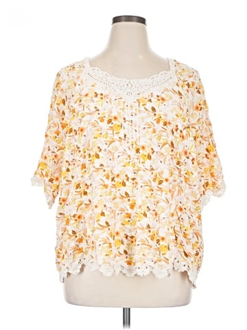 Solitaire Short Sleeve Blouse (view 1)