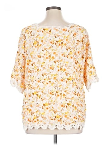Solitaire Short Sleeve Blouse (view 2)