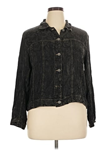 Chico's Design 3/4 Sleeve Button-Down Shirt (view 1)