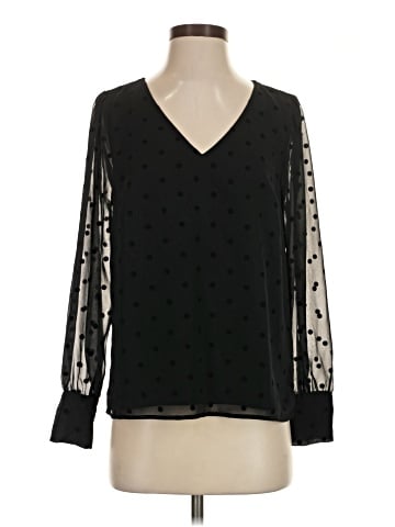 J.Crew Factory Store Long Sleeve Blouse (view 1)