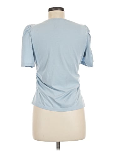 Madewell Side-Cinch Puff-Sleeve Tee (view 2)
