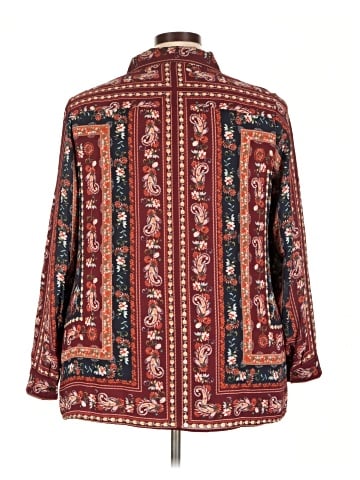 DressBarn Long Sleeve Blouse (view 2)