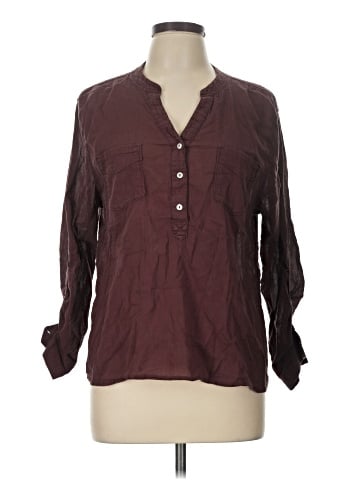 Carve Designs Long Sleeve Blouse (view 1)