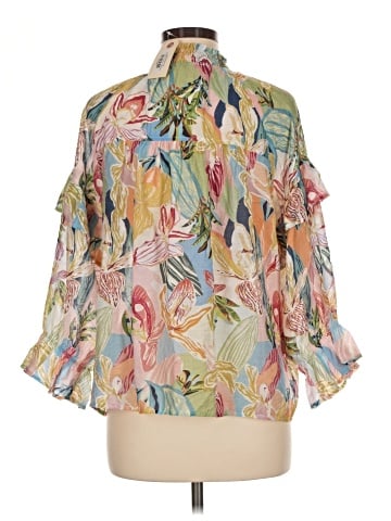 THML 3/4 Sleeve Blouse (view 2)
