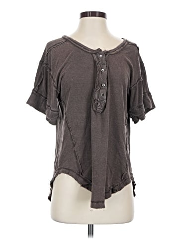 We the Free Short Sleeve Henley (view 1)