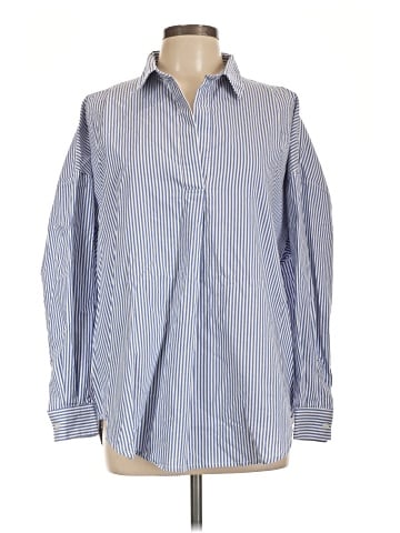 T Tahari Long Sleeve Button-Down Shirt (view 1)
