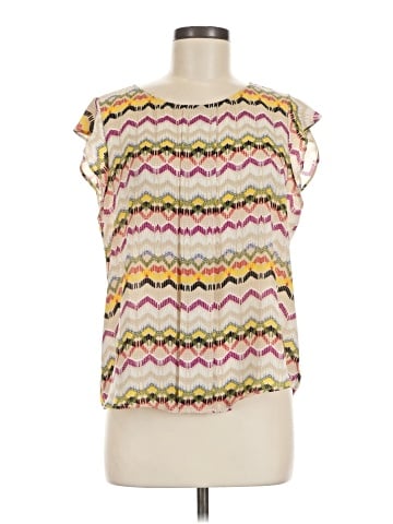 Tahari by ASL Short Sleeve Blouse (view 1)