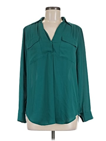 Ann Taylor Long Sleeve Blouse (view 1)
