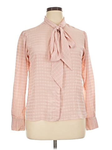 Evan Picone Long Sleeve Blouse (view 1)