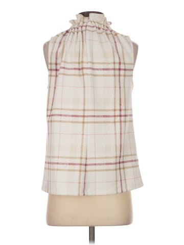 Ann Taylor Factory Sleeveless Blouse (view 2)
