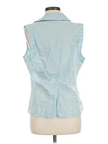 CAbi Sleeveless Button-Down Shirt (view 2)