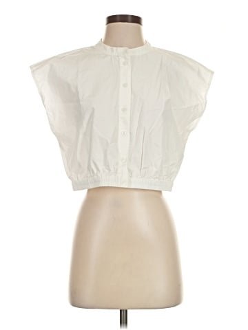 Gap Sleeveless Button-Down Shirt (view 1)