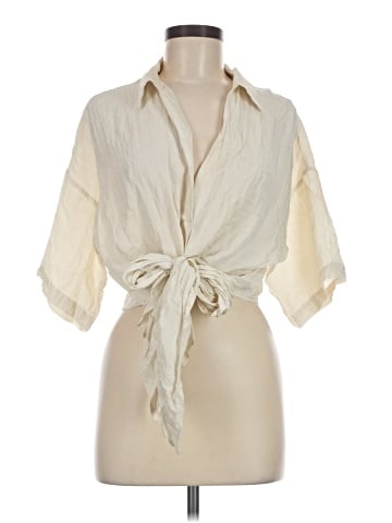 H&M Short Sleeve Blouse (view 1)