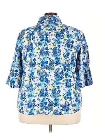 Breckenridge 3/4 Sleeve Button-Down Shirt (view 2)