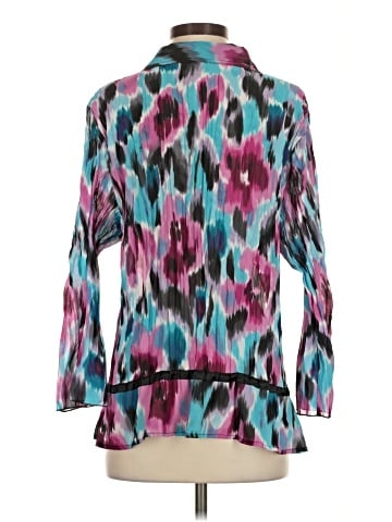 NY Collection Long Sleeve Blouse (view 2)