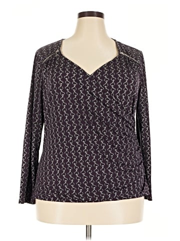 MICHAEL Michael Kors Long Sleeve Blouse (view 1)