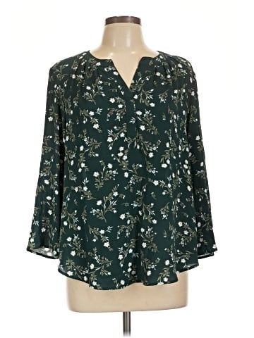 41Hawthorn 3/4 Sleeve Blouse (view 1)