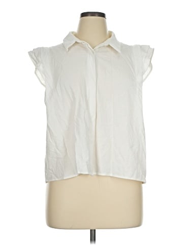 Bobeau Sleeveless Button-Down Shirt (view 1)