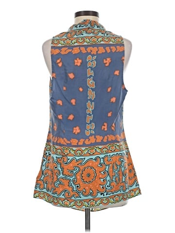 Plenty By Tracy Reese Sleeveless Silk Top (view 2)