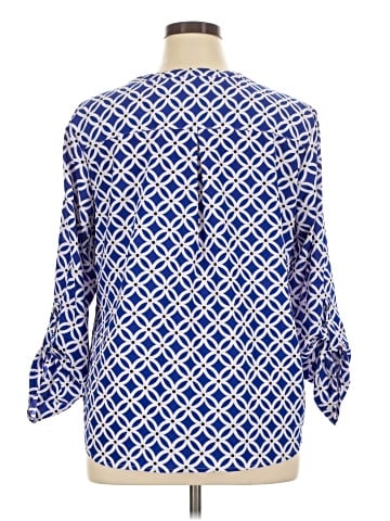 Notations 3/4 Sleeve Blouse (view 2)