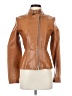 Bally 100% Leather Brown Leather Jacket Size 4 - photo 1