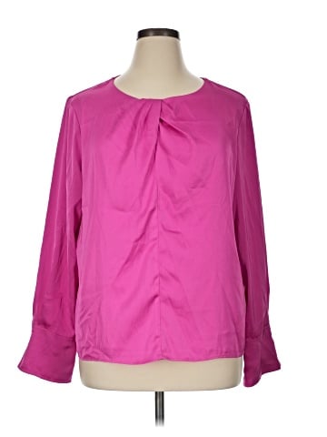 Halogen Long Sleeve Blouse (view 1)