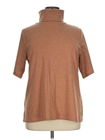 Isaac Mizrahi LIVE! Short Sleeve Turtleneck (view 1)