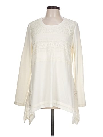 LOGO by Lori Goldstein Pullover Sweater (view 1)