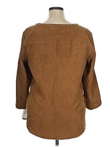 JM Collection 3/4 Sleeve Blouse (view 2)