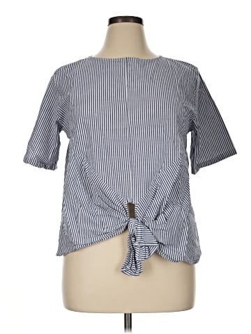 Halogen Short Sleeve Top (view 1)