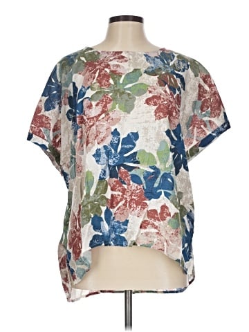 Coldwater Creek Short Sleeve Blouse (view 1)
