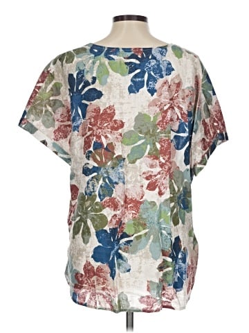 Coldwater Creek Short Sleeve Blouse (view 2)