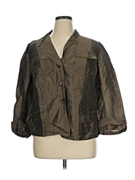 Lafayette 148 New York 3/4 Sleeve Button-Down Shirt (view 1)