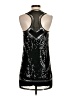 Express 100% Polyester Silver Sleeveless Blouse Size XS - photo 2