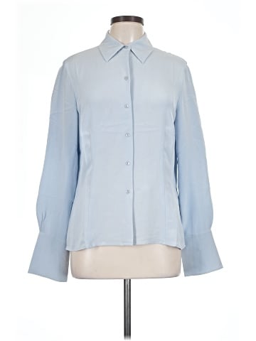 Casual Corner Long Sleeve Silk Top (view 1)