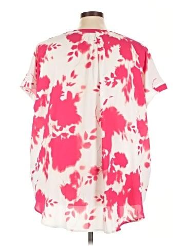 Simply Vera Vera Wang Short Sleeve Blouse (view 2)