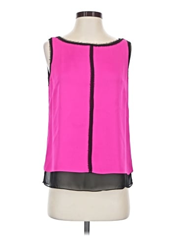 Milly Sleeveless Silk Top (view 1)