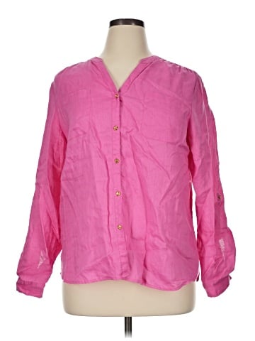 Charter Club Long Sleeve Button-Down Shirt (view 1)