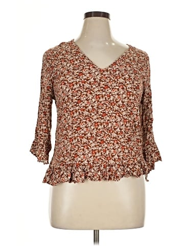 Cynthia Rowley TJX 3/4 Sleeve T-Shirt (view 1)
