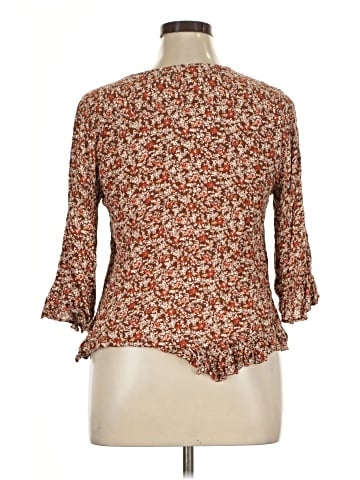 Cynthia Rowley TJX 3/4 Sleeve T-Shirt (view 2)