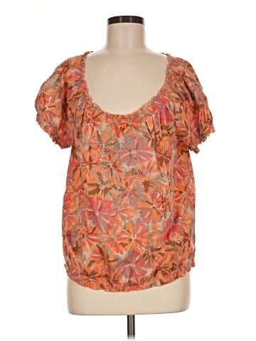 Style&Co Short Sleeve Blouse (view 1)