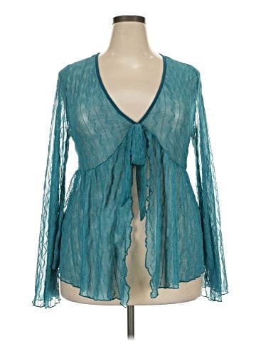 Shein Curve Long Sleeve Top (view 1)