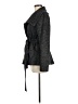 Theory Tweed Gray Wool Coat Size M - photo 5