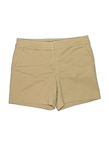 Ann Taylor LOFT Khaki Shorts (view 1)